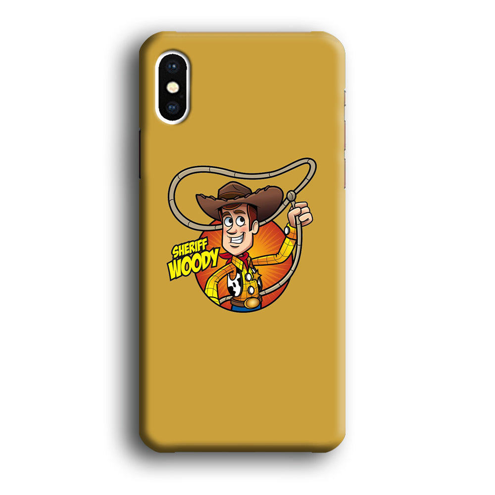 Toy Story Sherif Woody Coboy Style iPhone XS MAX Case