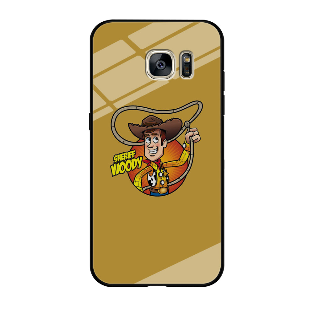 Toy Story Sherif Woody Coboy Style Samsung Galaxy S7 Edge Case