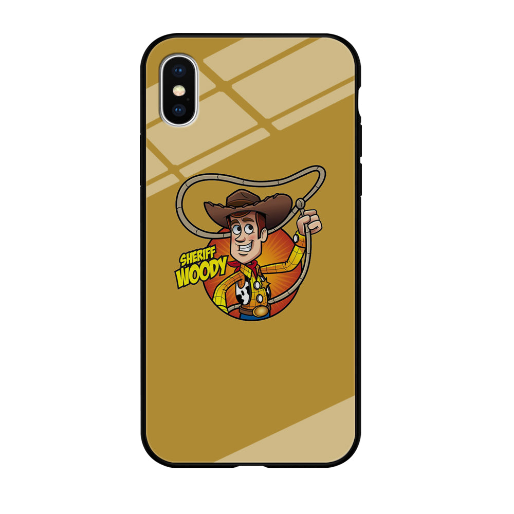 Toy Story Sherif Woody Coboy Style iPhone XS Case