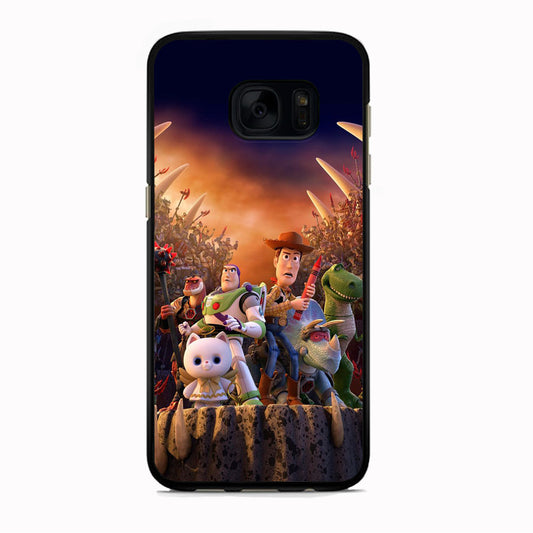 Toy Story The Time Forgot Wallpaper Samsung Galaxy S7 Edge Case