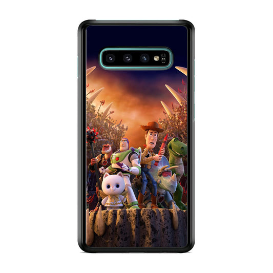Toy Story The Time Forgot Wallpaper Samsung Galaxy S10 Case