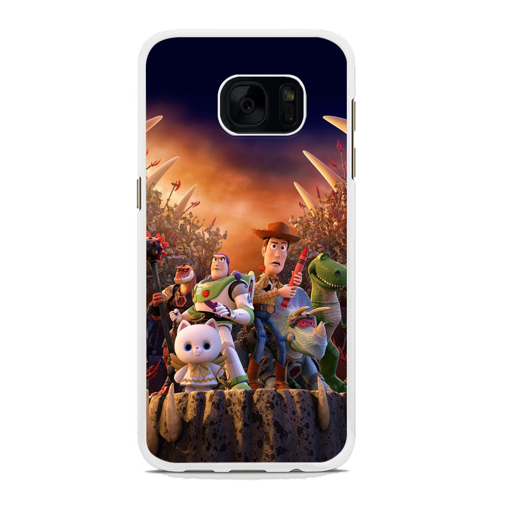 Toy Story The Time Forgot Wallpaper Samsung Galaxy S7 Edge Case