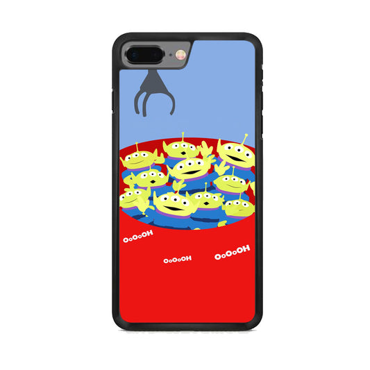 Toy Strory Geen Alien Happy With Claw Toy iPhone 8 Plus Case