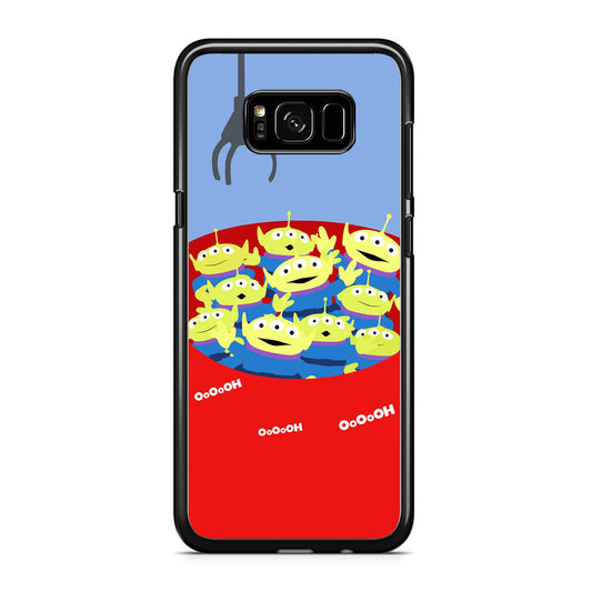 Toy Strory Geen Alien Happy With Claw Toy Samsung Galaxy S8 Case