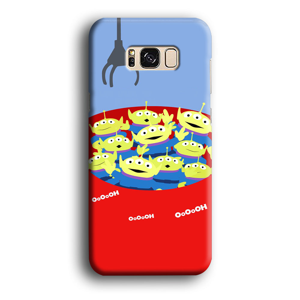 Toy Strory Geen Alien Happy With Claw Toy Samsung Galaxy S8 Case