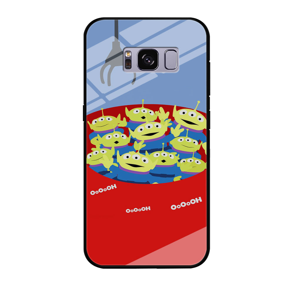 Toy Strory Geen Alien Happy With Claw Toy Samsung Galaxy S8 Case