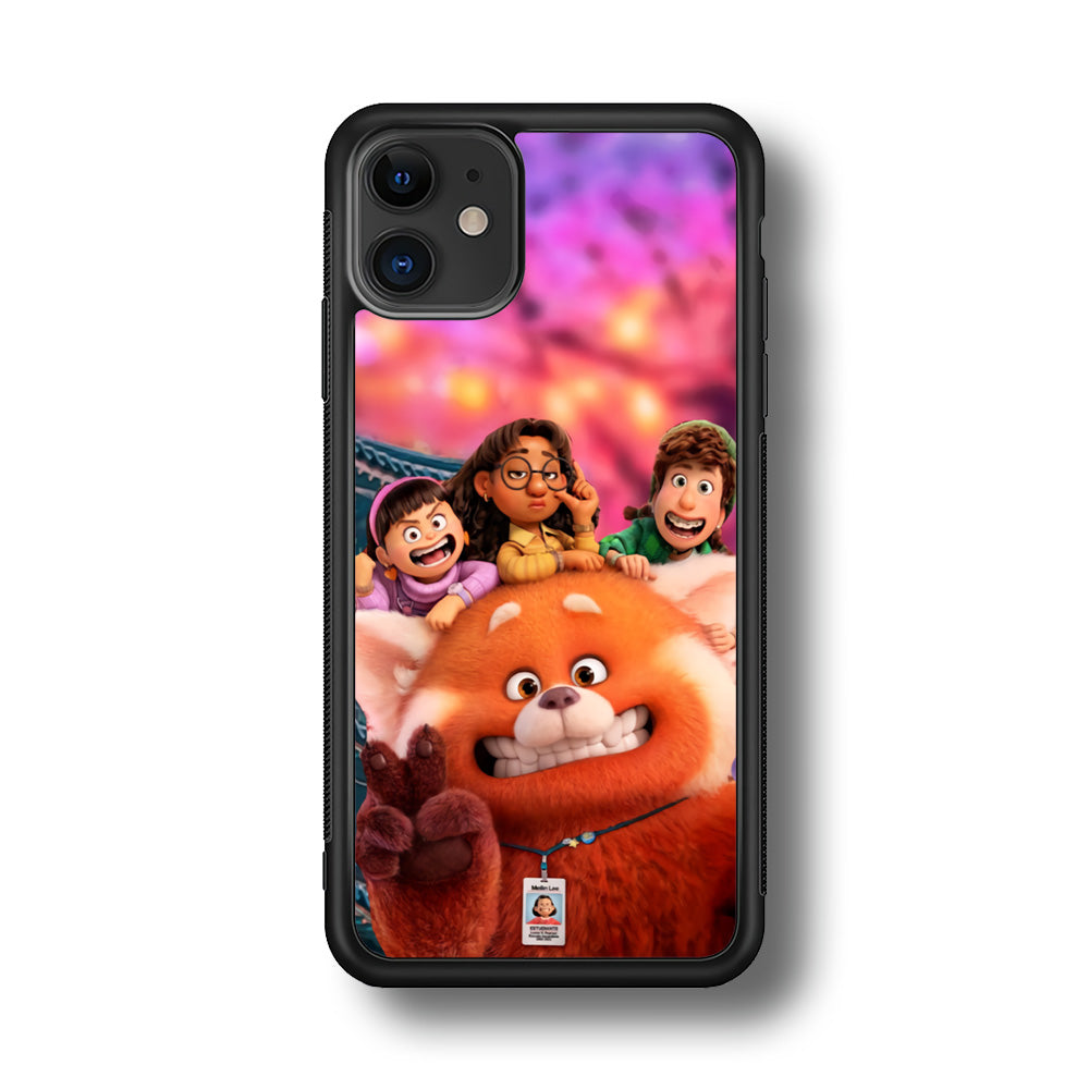 Turning Red Selfie iPhone 11 Case