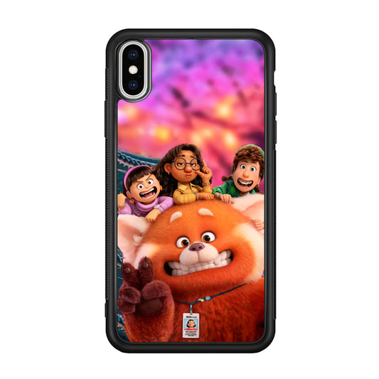 Turning Red Selfie iPhone XS Case