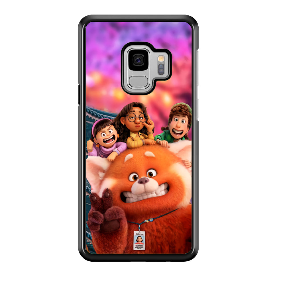 Turning Red Selfie Samsung Galaxy S9 Case