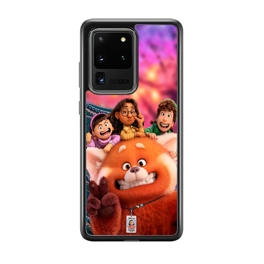 Turning Red Selfie Samsung Galaxy S20 Ultra Case