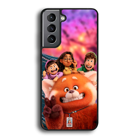 Turning Red Selfie Samsung Galaxy S21 Plus Case - Carneyforia