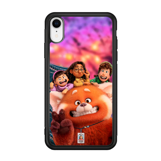 Turning Red Selfie iPhone XR Case
