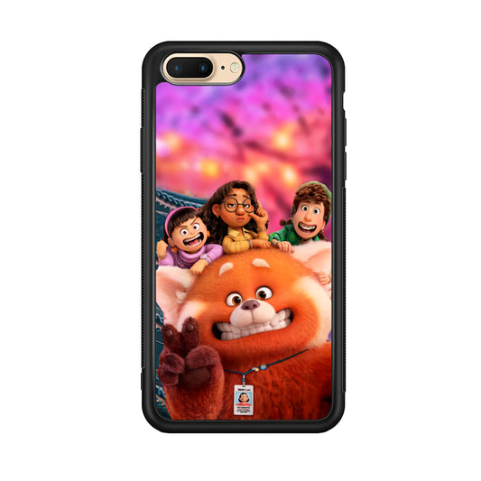 Turning Red Selfie iPhone 8 Plus Case