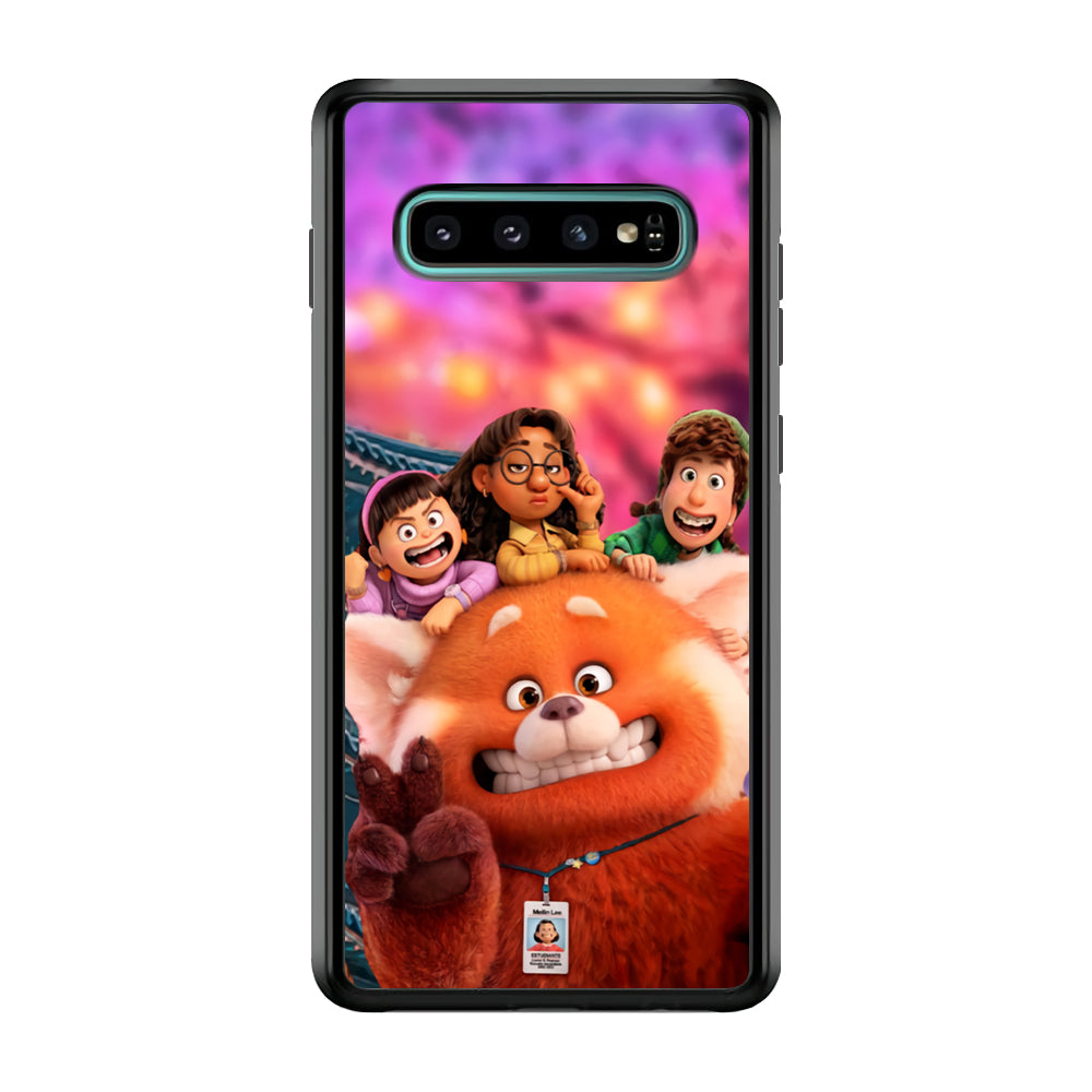 Turning Red Selfie Samsung Galaxy S10 Case