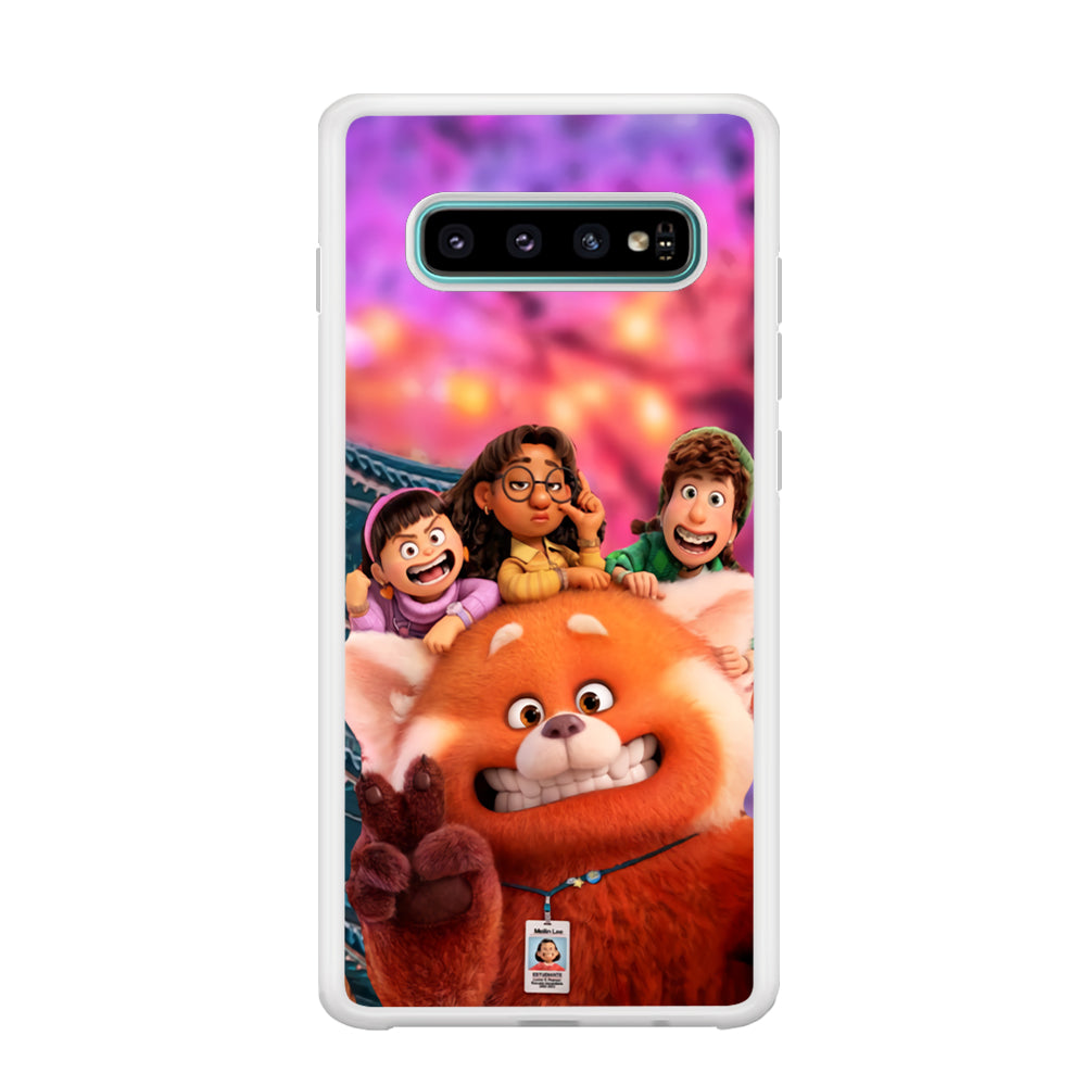 Turning Red Selfie Samsung Galaxy S10 Case