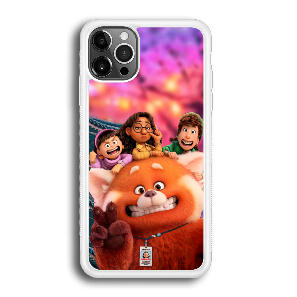 Turning Red Selfie iPhone 12 Pro Case