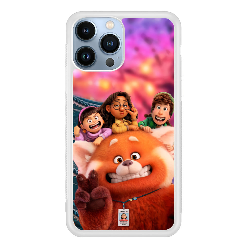 Turning Red Selfie iPhone 13 Pro Max Case