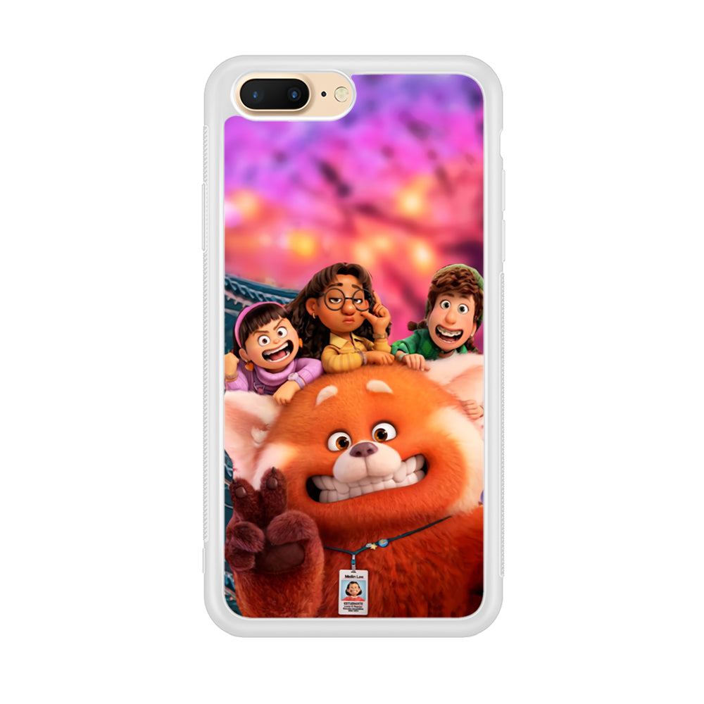 Turning Red Selfie iPhone 8 Plus Case