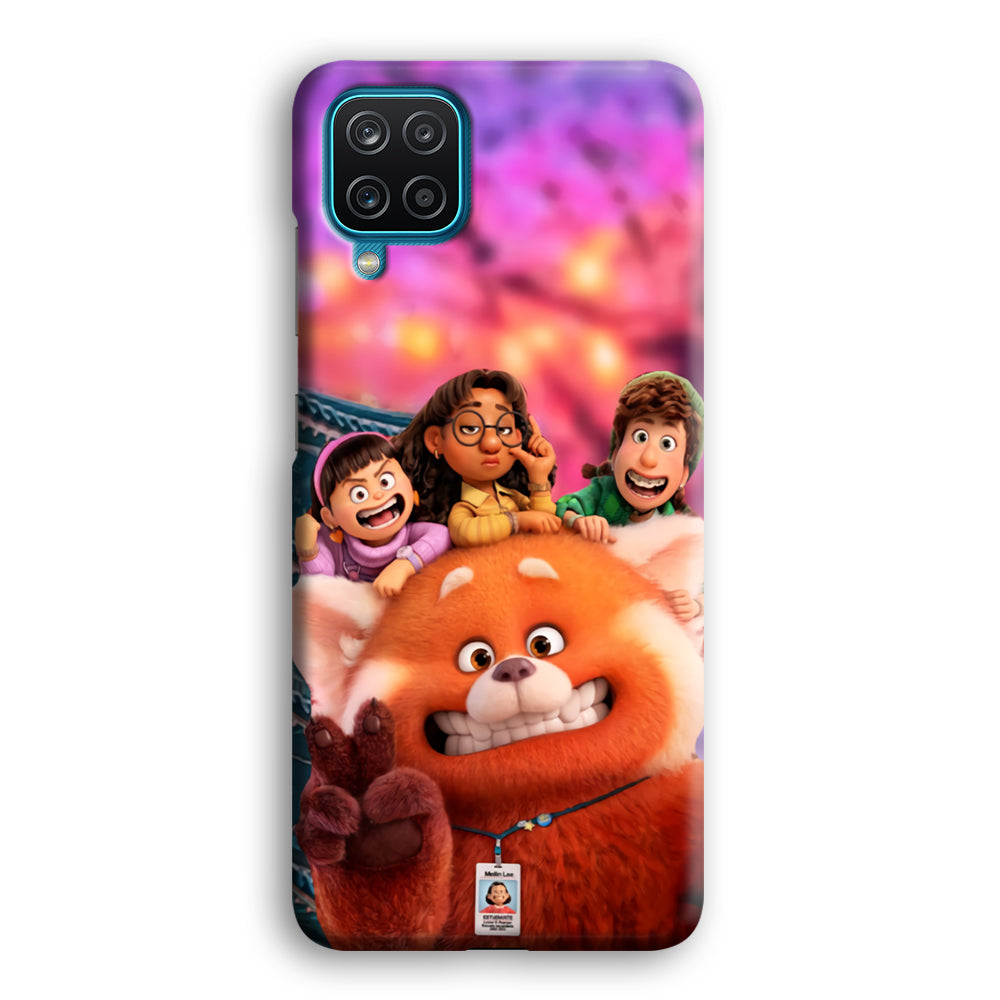 Turning Red Selfie Samsung Galaxy A12 Case