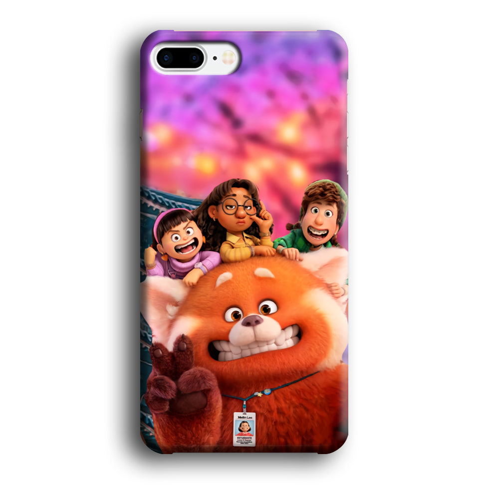 Turning Red Selfie iPhone 8 Plus Case