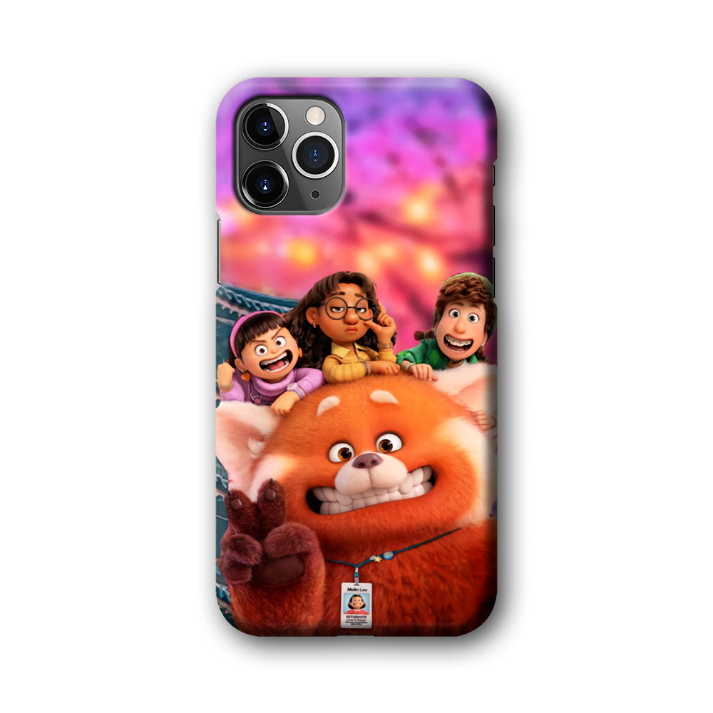 Turning Red Selfie iPhone 11 Pro Case