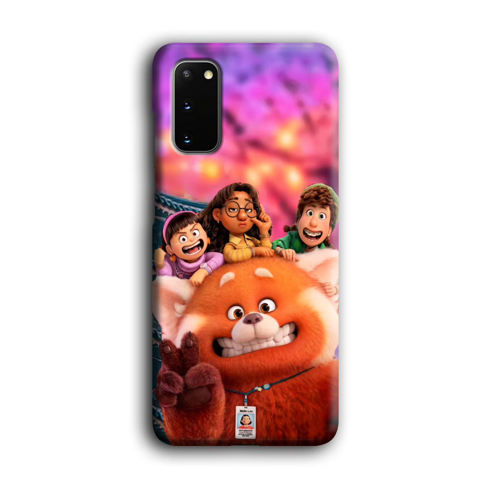 Turning Red Selfie Samsung Galaxy S20 Case