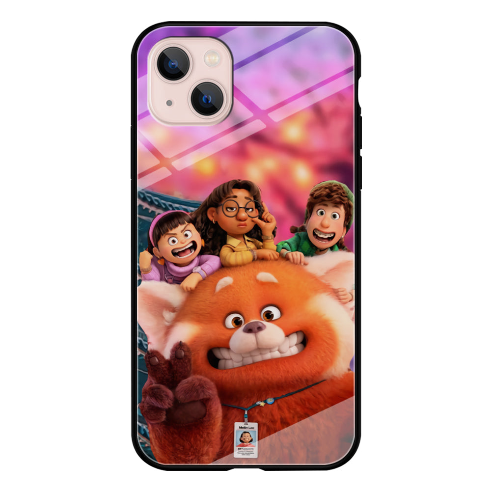 Turning Red Selfie iPhone 13 Case