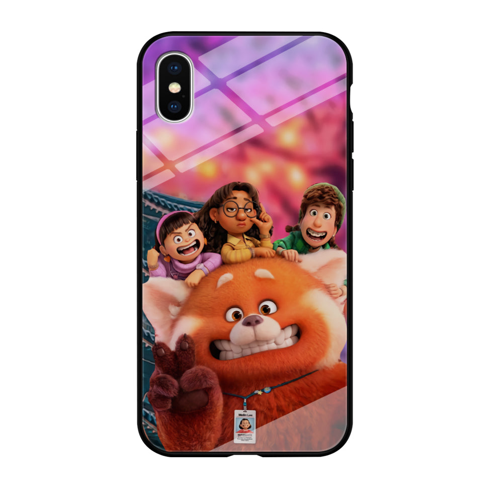 Turning Red Selfie iPhone X Case