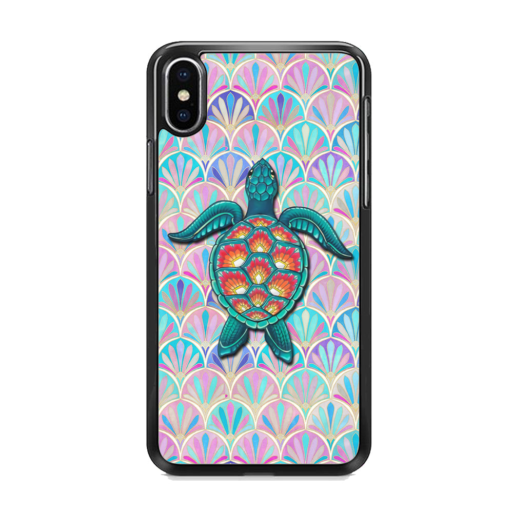 Turtles The Ark in Ocean iPhone X Case