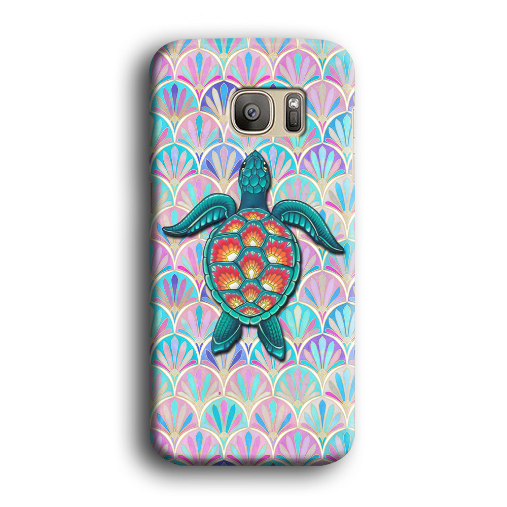 Turtles The Ark in Ocean Samsung Galaxy S7 Edge Case