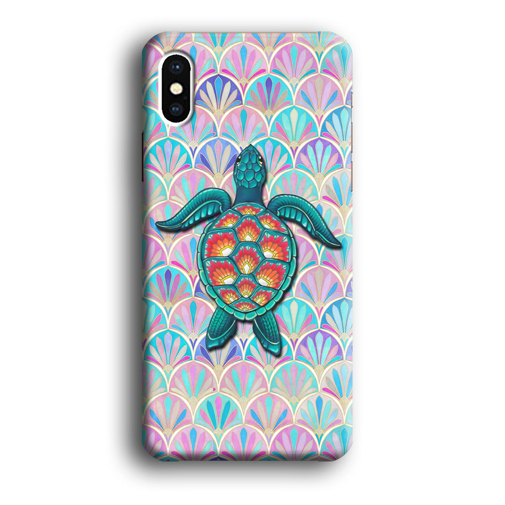 Turtles The Ark in Ocean iPhone X Case