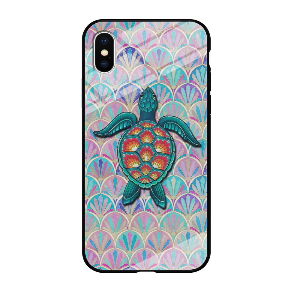 Turtles The Ark in Ocean iPhone X Case