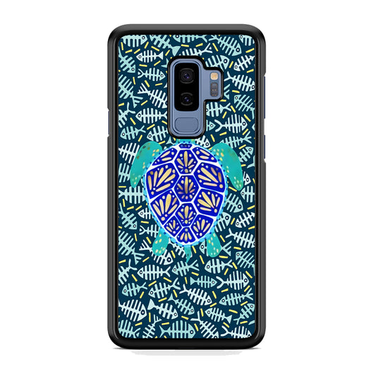 Turtles and Fish Bones Samsung Galaxy S9 Plus Case