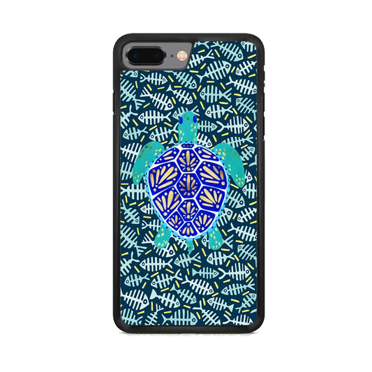 Turtles and Fish Bones iPhone 7 Plus Case