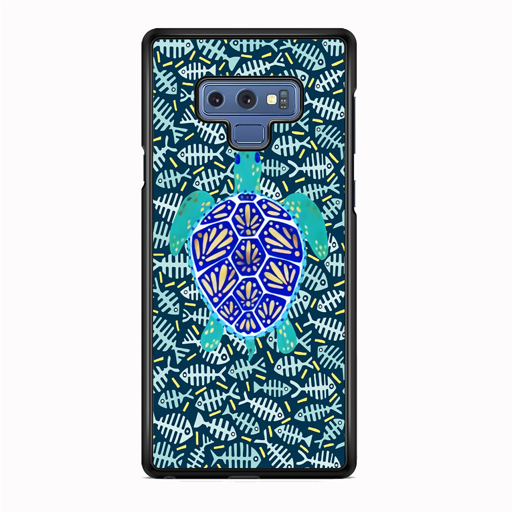 Turtles and Fish Bones Samsung Galaxy Note 9 Case