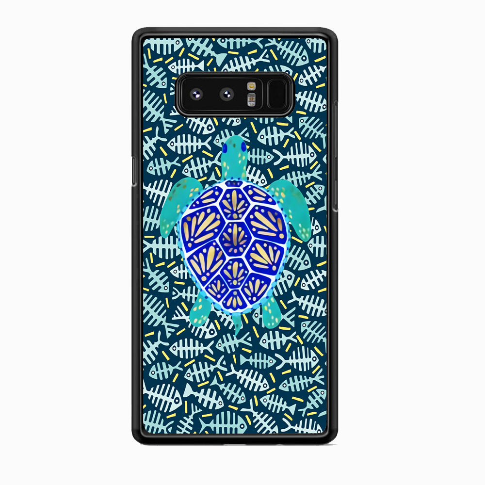 Turtles and Fish Bones Samsung Galaxy Note 8 Case