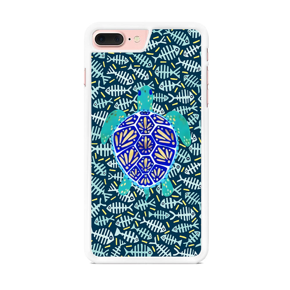 Turtles and Fish Bones iPhone 7 Plus Case