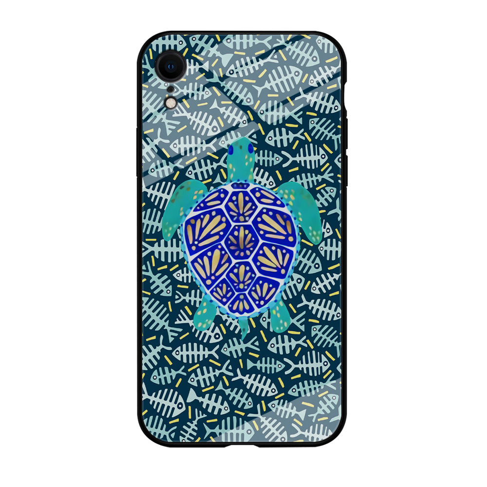 Turtles and Fish Bones iPhone XR Case