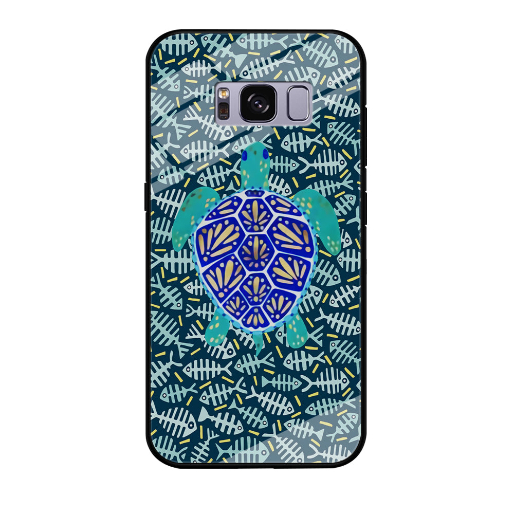 Turtles and Fish Bones Samsung Galaxy S8 Case