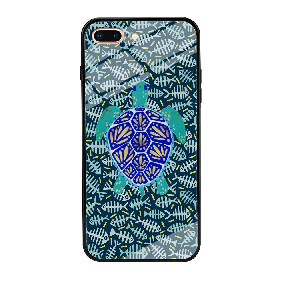 Turtles and Fish Bones iPhone 7 Plus Case