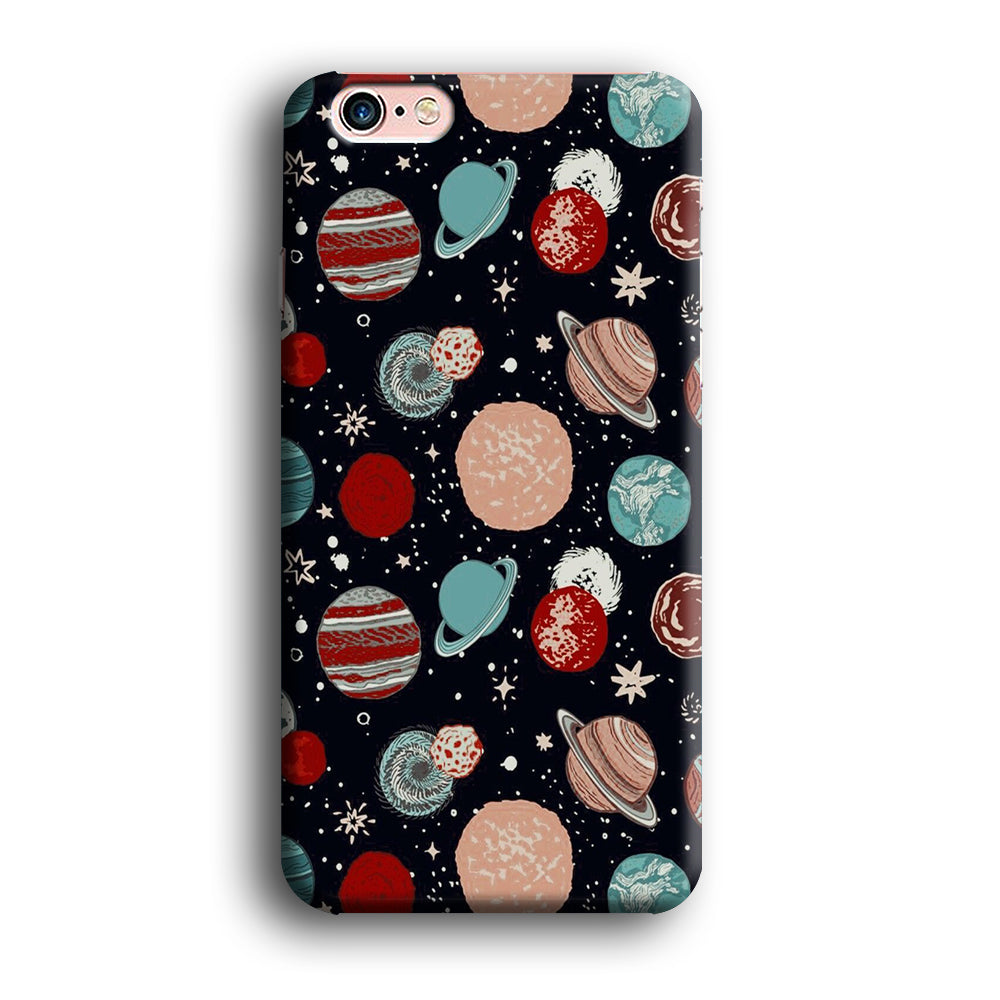 Universe Colorfull Planets iPhone 6 Plus | 6s Plus Case