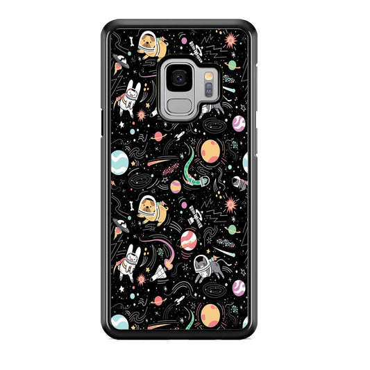 Universe Pets Playing Space Samsung Galaxy S9 Case