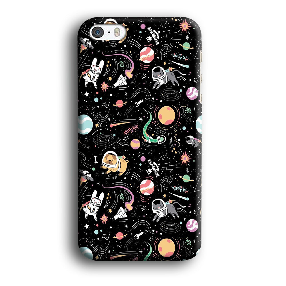 Universe Pets Playing Space iPhone 5 | 5s Case