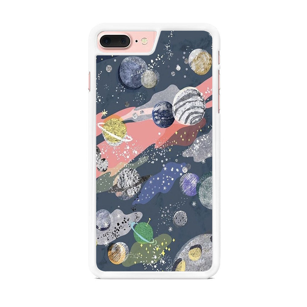Universe Planet Collage iPhone 7 Plus Case