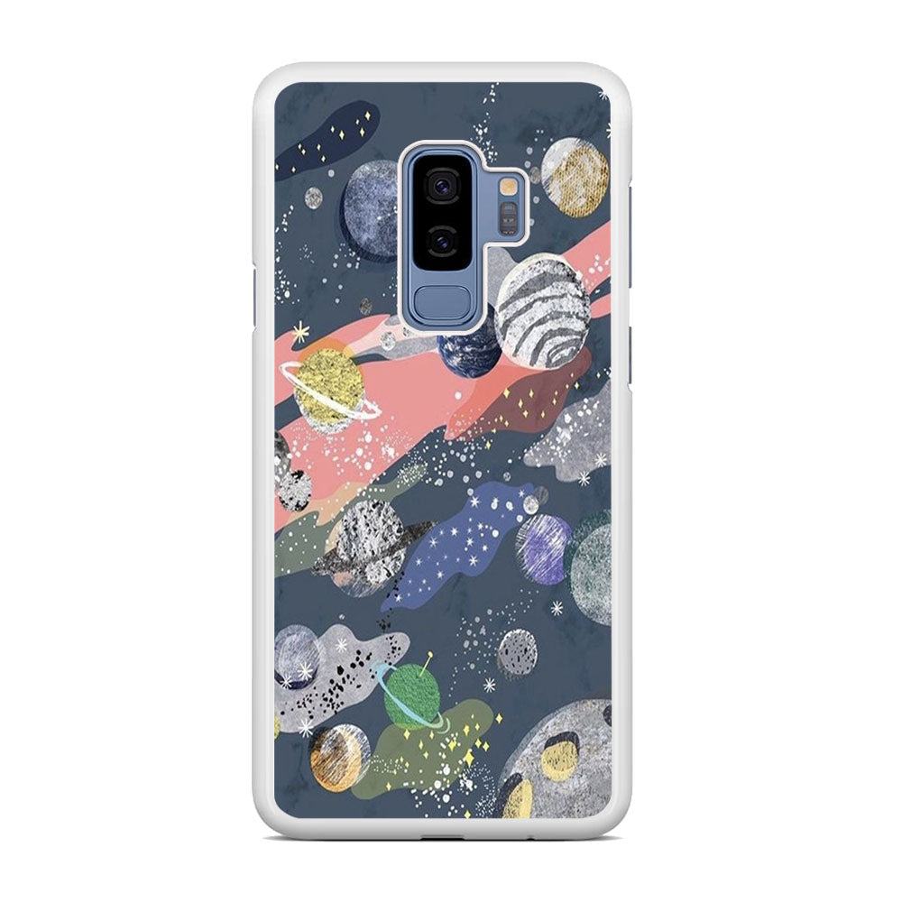 Universe Planet Collage Samsung Galaxy S9 Plus Case