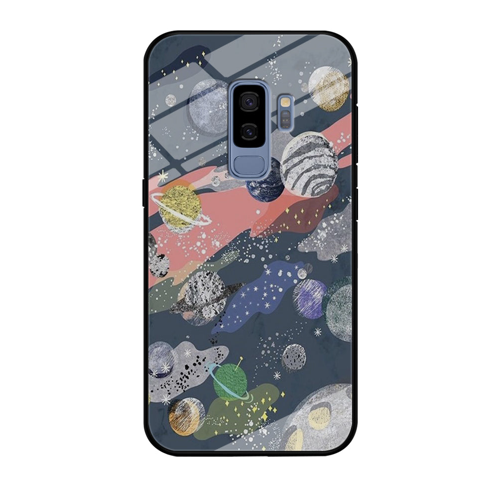 Universe Planet Collage Samsung Galaxy S9 Plus Case