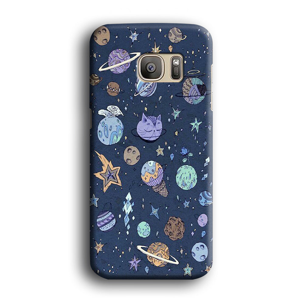 Universe Planet Cosplay Samsung Galaxy S7 Edge Case