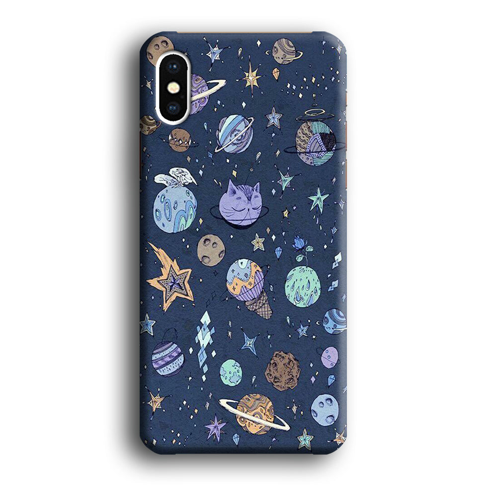 Universe Planet Cosplay iPhone XS MAX Case