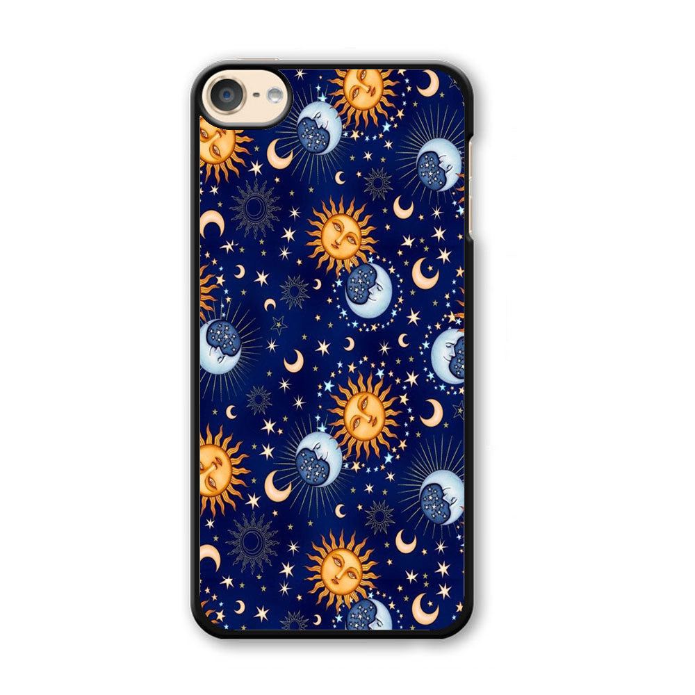 Universe Sun and Moon Face iPod Touch 6 Case