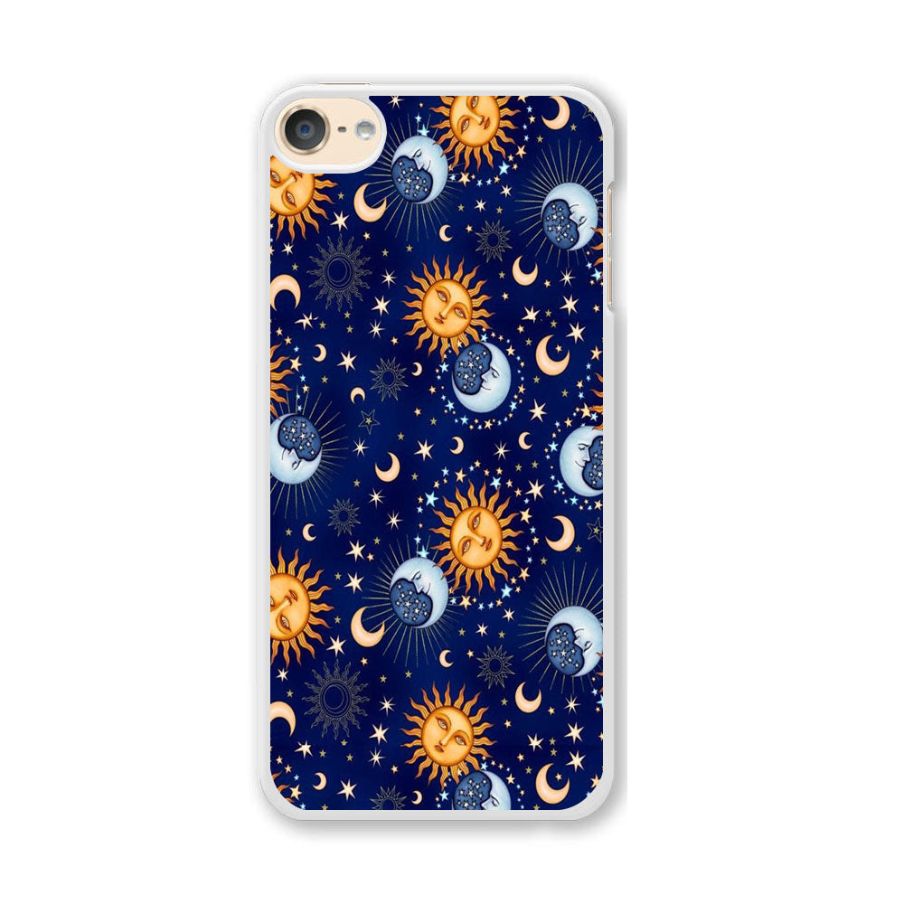Universe Sun and Moon Face iPod Touch 6 Case